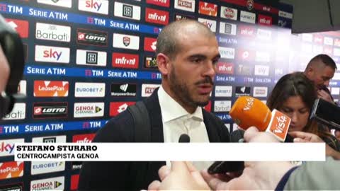 Genoa, l'emozione di Sturaro: 