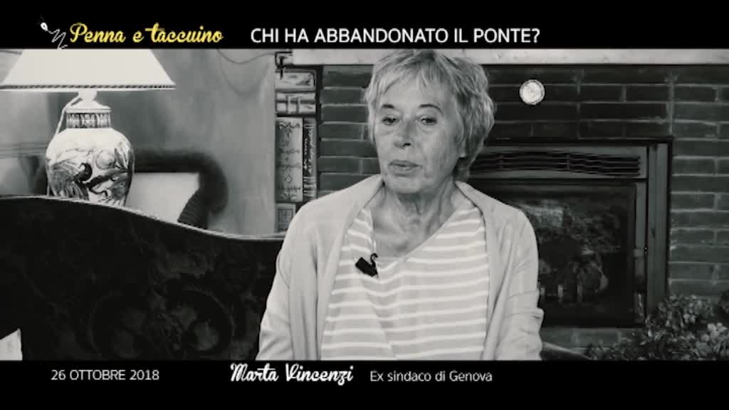 Penna e Taccuino - Chi ha abbandonato il ponte? Intervista a Marta Vincenzi 1/3