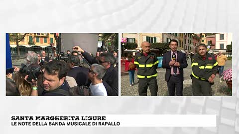 Riapre la strada per Portofino, i vigili del fuoco: 