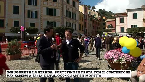 Riapertura della strada a Portofino, la soddisfazione del sindaco Viacava