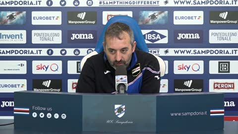 Giampaolo: E' un privilegio giocare il derby, noi abbiamo sempre giocato per vincerlo