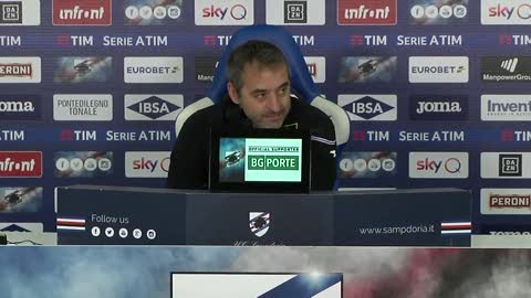 Sampdoria, Giampaolo a 360 gradi su sconfitta con l'Empoli e futuro