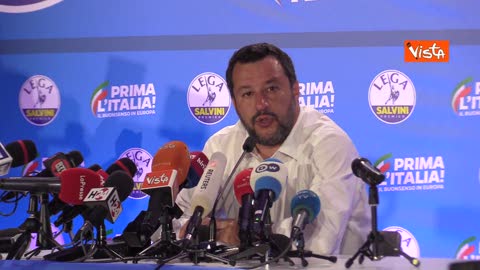 Europee, la Lega stravince, il commento del segretario Salvini 