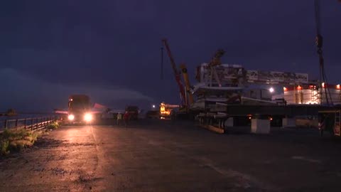 Arrivano in cantiere i primi pezzi del futuro viadotto Polcevera