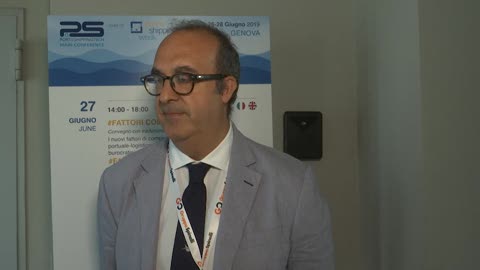 Genoa Shipping Week, intervista a Sergio Prete