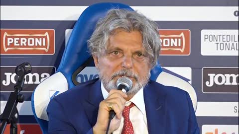 Ferrero deluso dalla contestazione dribbla le domande sulla cessione della Sampdoria