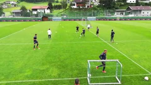 Le immagini del terzo giorno di allenamenti del Genoa in Austria