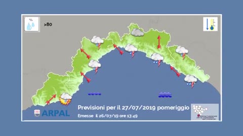 Meteo in Liguria, dopo il caldo record arriva la pioggia: sabato è allerta gialla