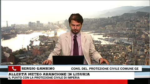 Allerta arancione, la situazione a Genova