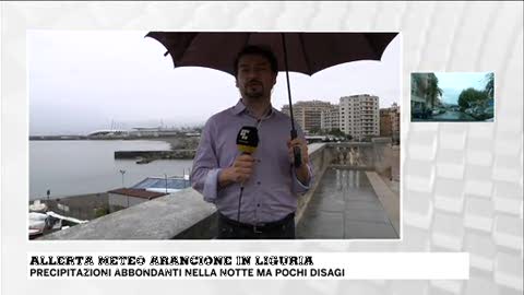 Allerta arancione sulla Liguria, la situazione domenica mattina a Genova