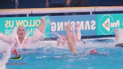 La Nazionale di pallanuoto campione del mondo 