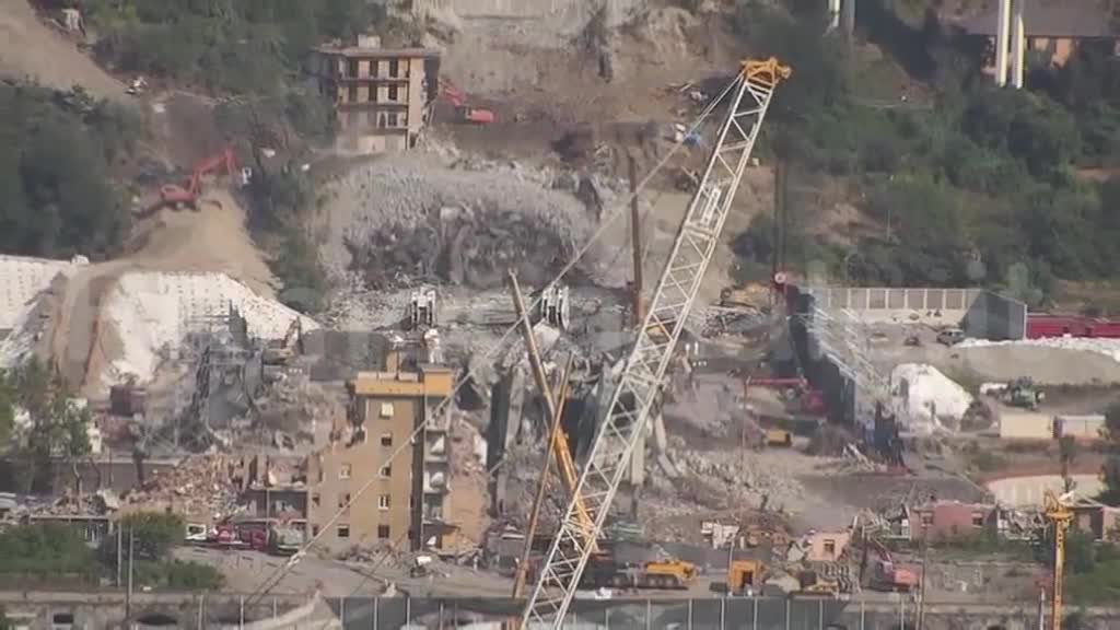 Detriti ponte Morandi, martedì incontro a Roma