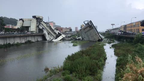 Ponte Morandi un anno dopo: le prime immagini della tragedia