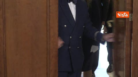 Fico saluta i cronisti e non rilascia dichiarazioni al termine dell'incontro con Mattarella