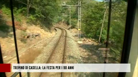 Il trenino di Casella compie 90 anni: Primocanale festeggia in diretta (3)