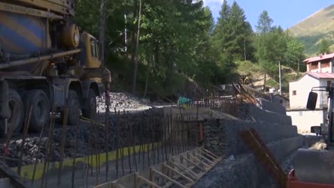 Monesi, continuano i lavori sulla strada nel paradiso dell'outdoor