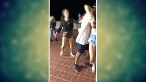 Rissa in Corso Italia, il video shock
