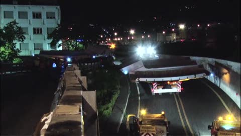 Ponte per Genova, arrivati primi impalcati. E lunedì altro 