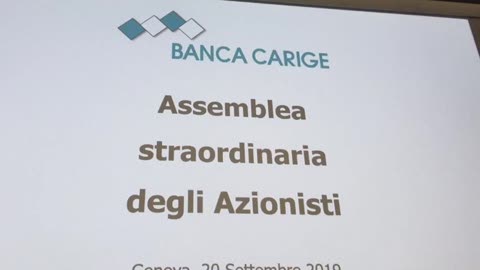 Assemblea Banca Carige, piccoli azionisti in coda a Genova