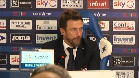 Sampdoria, Di Francesco sconsolato: 