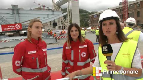 Ponte per Genova, la Croce Rossa: 