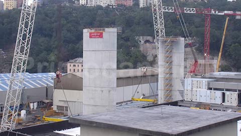 Nuovo ponte a Genova, la salita del primo impalcato in 200 secondi