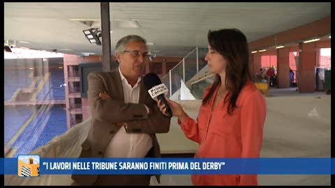 Romis (BRC): "I lavori nelle tribune dello stadio saranno conclusi prima del derby"