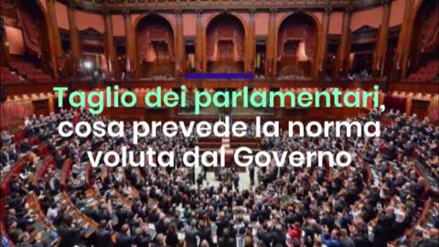 Taglio dei parlamentari, cosa prevede la norma del Governo