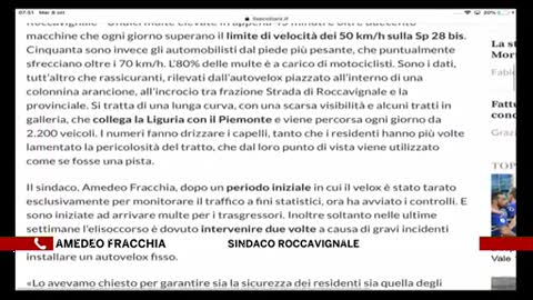Dall'autovelox fioccano multe a nastro, il sindaco: 