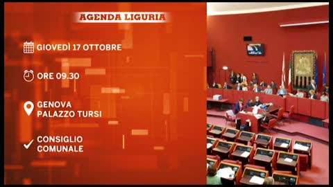 L'agenda degli appuntamenti in Liguria di venerdì 18 ottobre