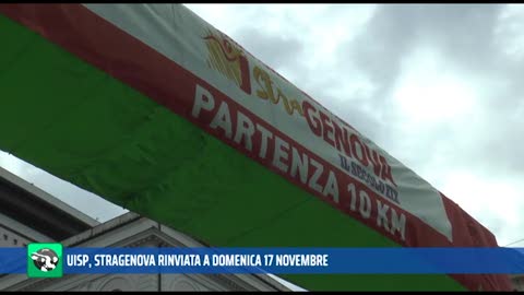 Uisp, la Stragenova rinviata al 17 novembre a causa del rischio di maltempo