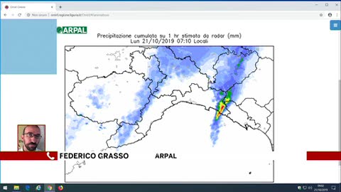 Allerta meteo, Grasso (Arpal): 