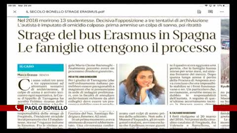 Strage Erasmus, sì al processo. Bonello: 