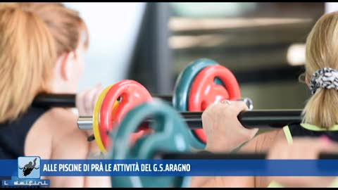 Alle piscine di Genova Prà fervono le attività del Gruppo Sportivo Aragno