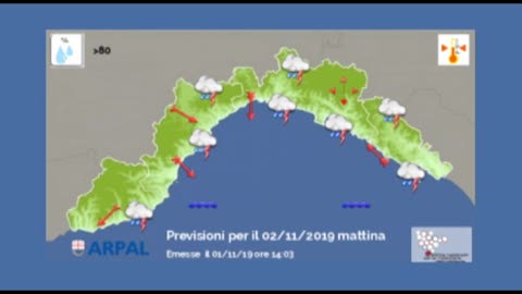 Torna il maltempo, Giampedrone: 