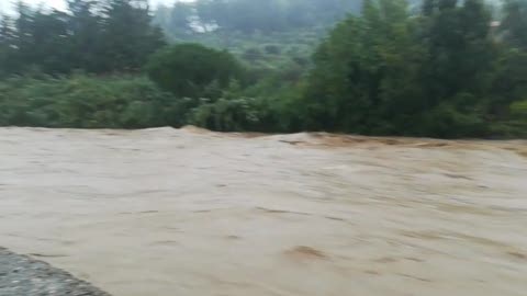 Allerta meteo, la situazione del torrente Petronio a Riva Trigoso