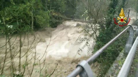 Allerta meteo, si ingrossano i torrenti nel chiavarese: il video  