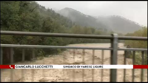 Allerta rossa, il sindaco di Varese Ligure: 