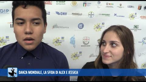 I rapallesi Alex e Jessica portacolori azzurri ai Mondiali di danza sportiva a Genova