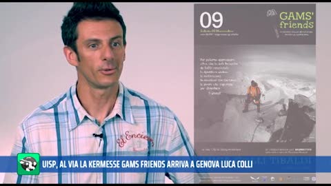 Uisp, al via la kermesse Gams Friends: a Genova arriva anche Luca Colli