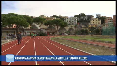 Villa Gentile si rifa il look, già pronta la nuova e tecnologica pista di atletica