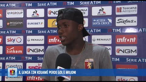 Kouame' ko per 6 mesi, il Genoa perde gol e milioni