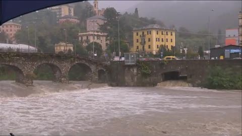 Maltempo, a Genova il Bisagno al primo livello di guardia ma nessuna preoccupazione