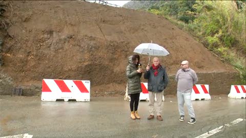 Maltempo, a Casarza Ligure si temono altri danni dopo la frana di inizio novembre