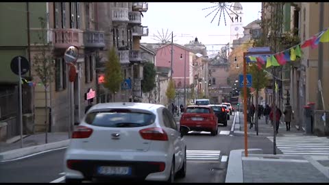 Genova, riaperto viale Canepa a Sestri Ponente dopo i lavori di rifacimento