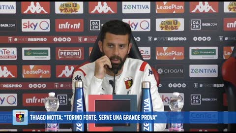 Genoa, Thiago Motta con il Torino lancia Favilli dall'inizio e conferma Sturaro