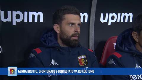 Genoa ancora Ko, vince il Toro che mette nei guai Thiago Motta