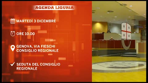 L'agenda degli appuntamenti in Liguria di venerdì 22 novembre