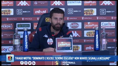 Genoa, Thiago Motta: 