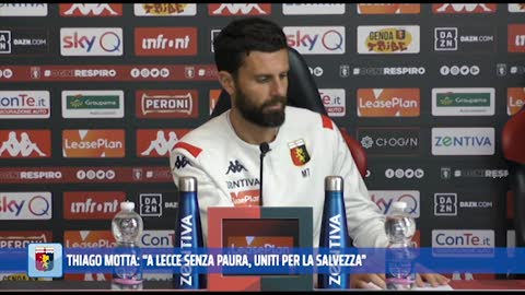 Thiago Motta: Chi non ama il Genoa si faccia da parte